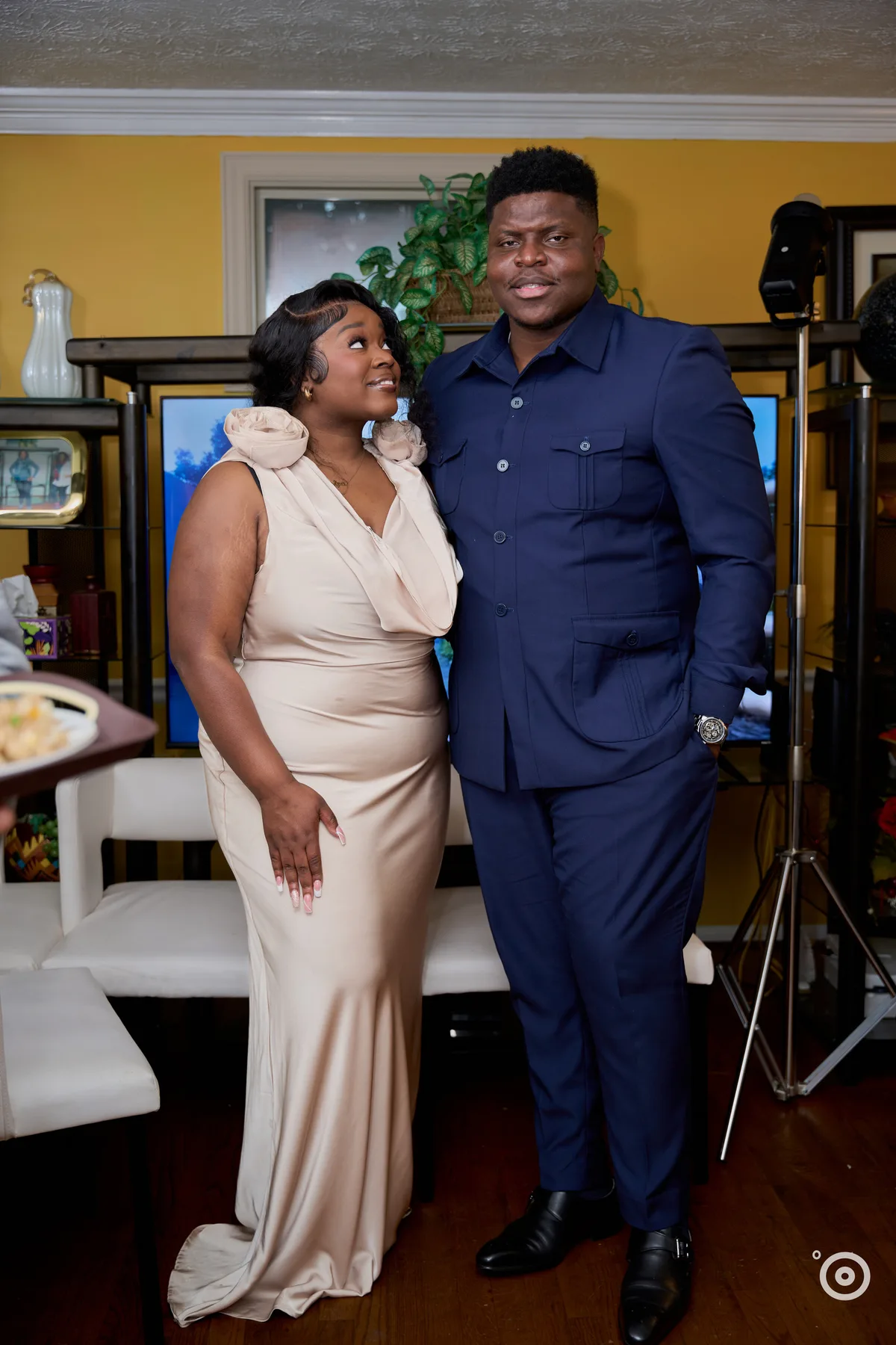 Clark and Gloria at their Predot cultural engagement
